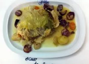 Perdiz Estufada c/ Couve Lombarda